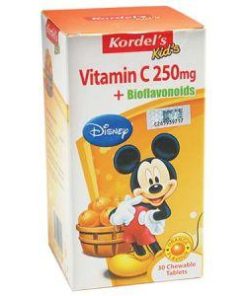 Kordel’s Kid’s Vitamin C 250mg + Bioflavonoids Tablet