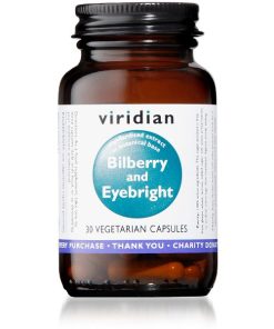 VIRIDIAN BILBERRY & EYEBRIGHT 30 CAPS