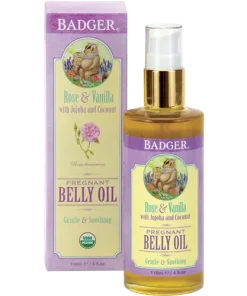 Badger Pregnant Belly Oil – 118mL