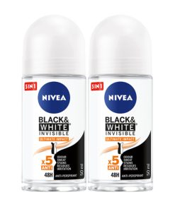 Nivea (Women) Black & White Invisible Ultimate Impact Roll On