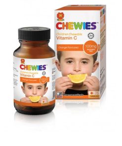 Chewies Children Vitamin C 100mg Chewable Tablet