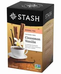 Stash – Cinnamon Vanilla Herbal Tea, 18 tea bags