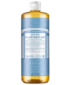 DR BRONNERS ORG UNSCENTED BABY 1L