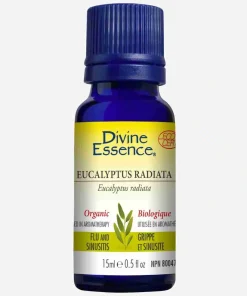 Divine Essence Organic Eucalyptus Radiata Essential Oil – 15mL
