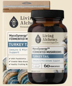 Living Alchemy Mycosynergy Turkey Tail, 60caps