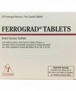 Ferrograd 325mg Iron Tablets