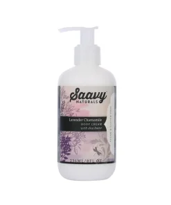 Saavy Naturals Body Cream: Lavender Chamomile – 250mL
