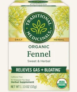 Traditional Medicinals – Organic Fennel Tea, 16 bags