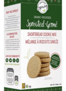 Second Spring Organic Sprouted Shortbread Cookie Mix, 256g