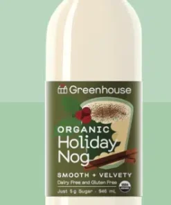 Greenhouse Organic Holiday Nog, 946mL