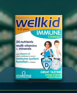 Vitabiotics Wellkid Immune Chewable Tablets | 30