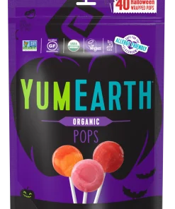 Yum Earth – Halloween Fruit Pops, 371g